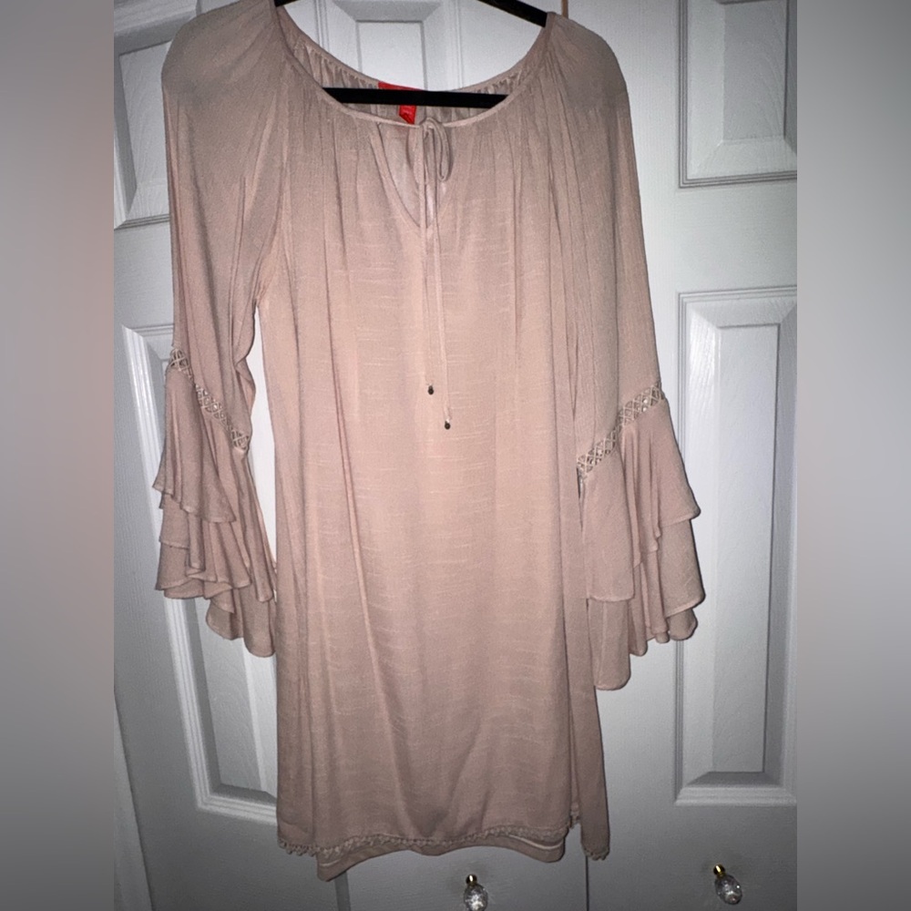 Dillards Boho Neutral Dress